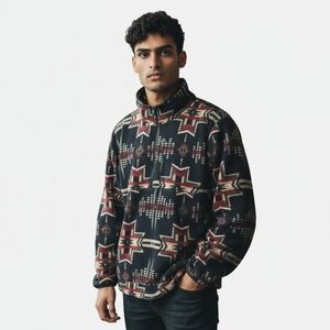 Powder River Mens Aztec Pullover
